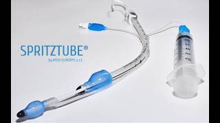 Ventilazione e intubazione con cannula tracheale Spritztube® [upl. by Niamjneb]