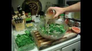 LIVER CLEANSING  100 Lifefood Diet Salad amp Dressing Recipe [upl. by Zonda]