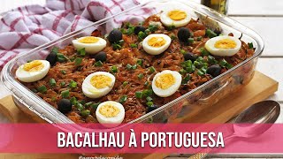 BACALHAU À PORTUGUESA NO FORNO [upl. by Carothers]