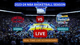 Ginebra Vs Magnolia LIVE Score UPDATE Today Basketball 2023 PBA Commissioners Cup Match Nov 19 2023 [upl. by Evanthe876]