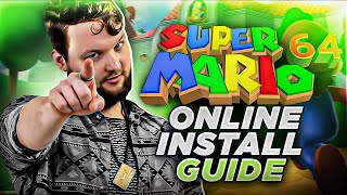 Super Mario 64 Online Multiplayer INSTALL GUIDETUTORIAL December 2019 [upl. by Amahcen]