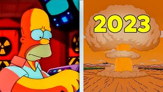 As previsões dos Simpsons para 2023 são ASSUSTADORAS [upl. by Godart11]