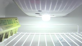 Simple how to Upgrade your fridge light with an LED bulb [upl. by Asoj]