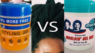 GEL VS WAX  WHICH IS BETTER TO LAY YOUR EDGES [upl. by Serafine]