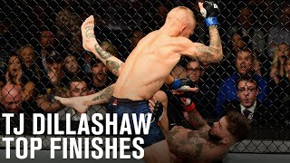 Top Finishes TJ Dillashaw [upl. by Pantin]