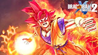 Goku Super Saiyan God Full Power  Dragon Ball Xenoverse 2 Mod [upl. by Orsay]