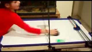 Air Hockey Robot Project a 3D printer hack [upl. by Agnesse309]