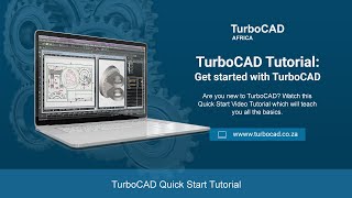 TurboCAD Quickstart Tutorial Want to Get Started with TurboCAD [upl. by Annawyt114]