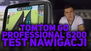 Test Nawigacji TomTom GO Professional 6200 [upl. by Ailgna]