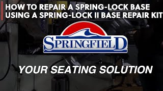 Tutorial How to fix a SpringLock Base using the SpringLock II Base Repair Kit [upl. by Refinnej698]