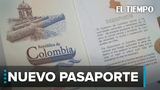 Este es el nuevo pasaporte que se expedirá en Colombia  EL TIEMPO  CEET [upl. by Rambort]