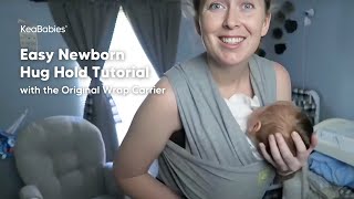 Baby Wrap Tutorial Babywearing For Newborns In Any Wrap Carriers [upl. by Rexfourd]