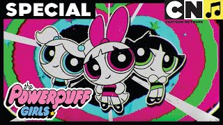 Powerpuff Girls  Who’s Got The Power Extended Theme Song  SPECIAL  Cartoon Network [upl. by Assenar]