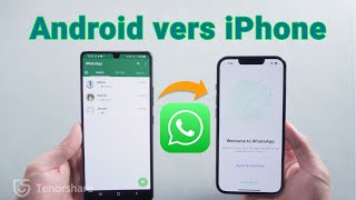 Comment restaurer WhatsApp Android vers iPhone [upl. by Hamel346]