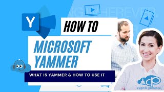 Microsoft 365  Online Academy  What is Yammer and How to use it [upl. by Nortyad372]