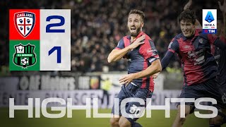 HIGHLIGHTS  CagliariSassuolo 21  Serie A TIM [upl. by Rowe875]