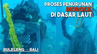 Penurunan Biorock di Dasar Laut  Rwa Bhineda  Pemuteran Bay Festival 2018  BALI [upl. by Enilesoj]