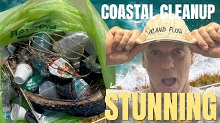 COASTAL CLEAN UP 1 POUND PER SUBSCRIBER 🏝 [upl. by Januarius]