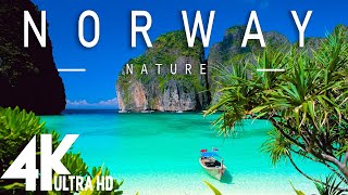 FLYING OVER NORWAY 4K UHD  Relaxing Music Along With Beautiful Nature Videos4K Video Ultra HD [upl. by Ainsley]