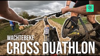 Cross Duathlon Wachtebeke WTT [upl. by Oemac]