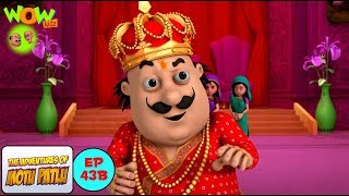 Motu Patlu Cartoons In Hindi  Animated cartoon  Prince Motu Wow Kidz [upl. by Wickner]