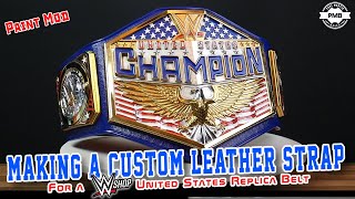 Customising a WWE United States Replica [upl. by Trudnak]