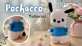 Tutorial Amigurumi  Pochacco [upl. by Breech62]