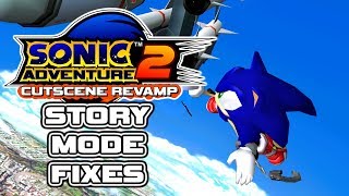 Cutscenes Revamp Mod Trailer  Sonic Adventure 2 PC [upl. by Nappy]