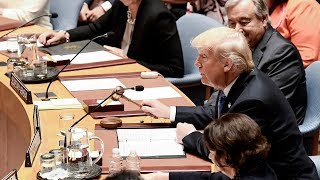 UN Security Council Nonproliferation  Chaired by US President Donald Trump [upl. by Bussy]