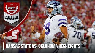 Kansas State Wildcats vs Oklahoma Sooners  Full Game Highlights [upl. by Stark]