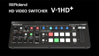 Roland V1HD Standalone HD AudioVideo Switcher [upl. by Lrak]