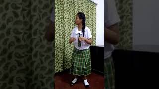 Filipino Declamation  MAPEH 8 [upl. by Kafka841]