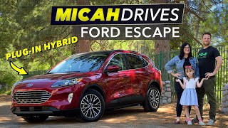 2022 Ford Escape PHEV  Family Review [upl. by Ielak892]