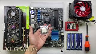 intel Core i7 3770K GIGABYTE Z77XD3H NVDIA GeForce GTX780 WindForce Satisfying Gaming PC Build [upl. by Atikkin]