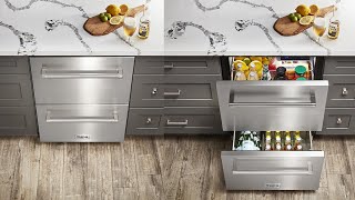 5 Best Undercounter Drawer Refrigerators [upl. by Hewe]