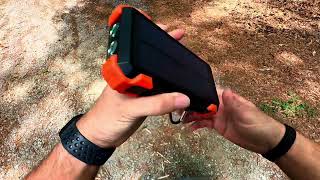 Close Look  SUDROV W33A 42800mAh Solar Power Bank [upl. by Symer]