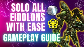 Gameplay Guide to Smash Eidolons  Trinity  Fun Platinum amp 465k Focus per 3x3 night Warframe 2024 [upl. by Abshier]