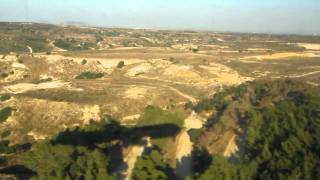 Atterrissage sur lîle de Kos  Boeing 767  Landing [upl. by Reppep824]