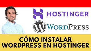 Cómo instalar WordPress desde Hostinger [upl. by Neelyaj605]