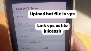 how to upload file in vps server juicessh  connect es file explorer with vps [upl. by Lillith733]