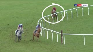 Incredible Horse comes from miles back to win at Chepstow [upl. by Pember]