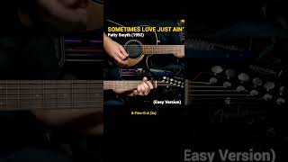 Sometimes Love Just Aint Enough  Patty Smyth 1992  Guitar Chords Tutorial Lyrics part 1 SHORTS [upl. by Utter]