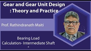 LECTURE 17 Bearing Load Calculation Intermediate Shaft [upl. by Oznole251]