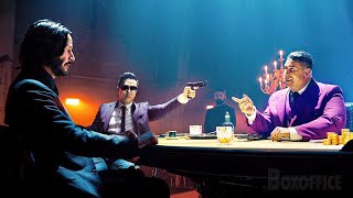 The Poker Game Scene  John Wick Chapter 4  CLIP [upl. by Bilicki]