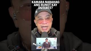 KAMARA NABAHAG ANG BUNOT KAY DUTERTE [upl. by Lessur311]