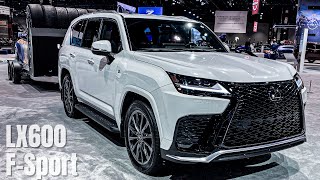 2022 Lexus LX 600 F Sport SUV Redesign [upl. by Ahsimac916]