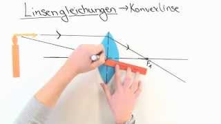 Gut erklärt Linsengleichungen  Physik  Optik [upl. by Adnek]