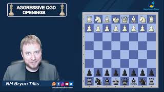 Aggressive Queens Gambit Janowski Variation [upl. by Alpers]