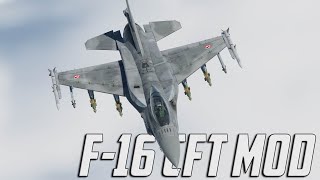 DCS  F16 CFT Mod [upl. by Euqcaj]