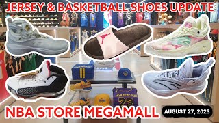 NBA Store SM Megamall Jersey and Basketball Shoes Update  August 27 2023 [upl. by Hiltan]